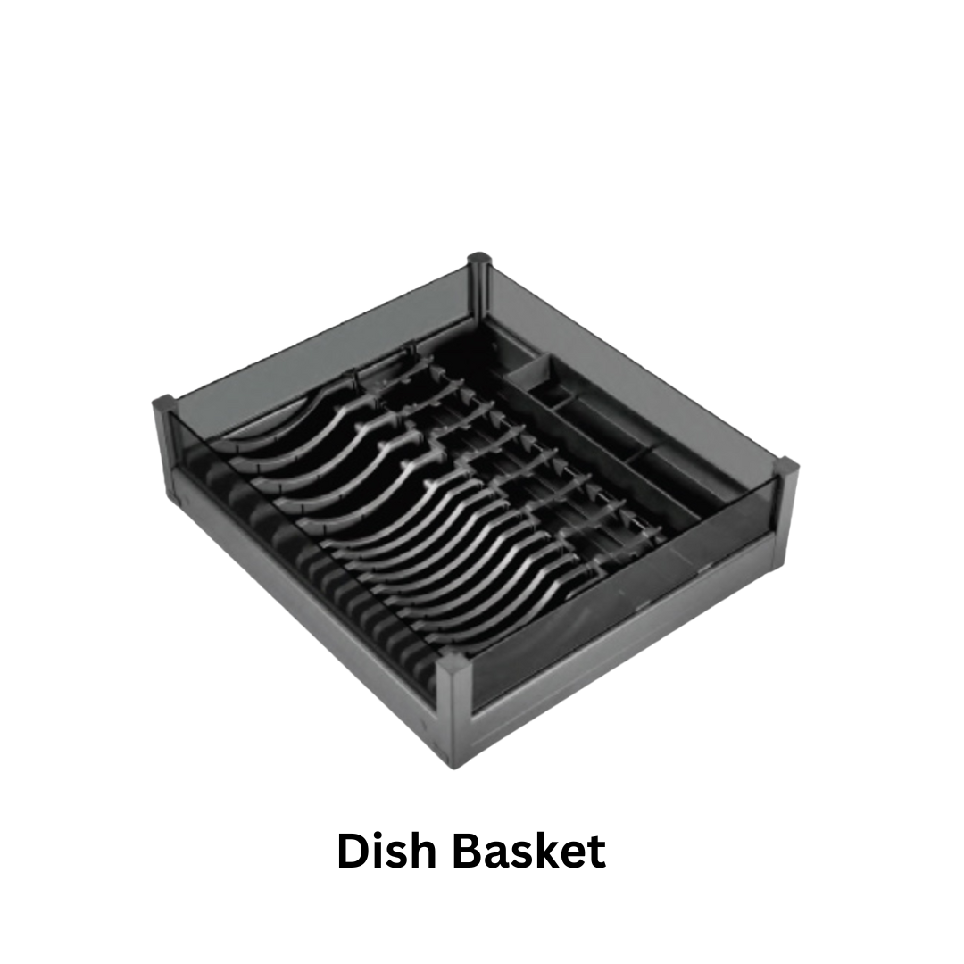 Four Side Double Basket with Undermount Soft Close Slide