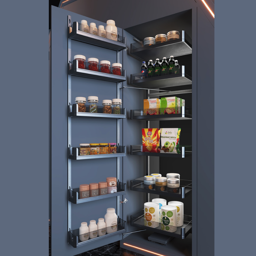 Side Large Mounted Tall Unit Basket