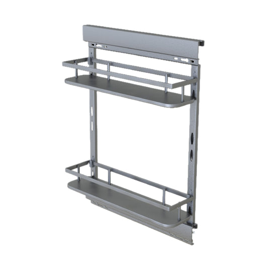 Side Pull Out Basket with Undermount Soft Closing Slide