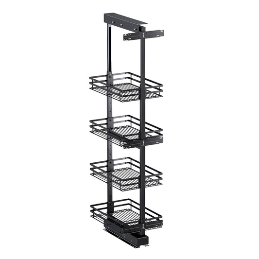 Tall Unit Pull Out Basket with Soft Closing Slide
