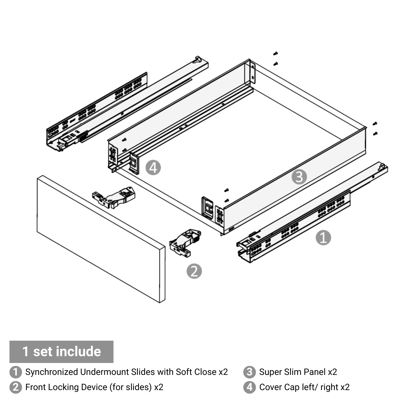 Super Slim Box - Small