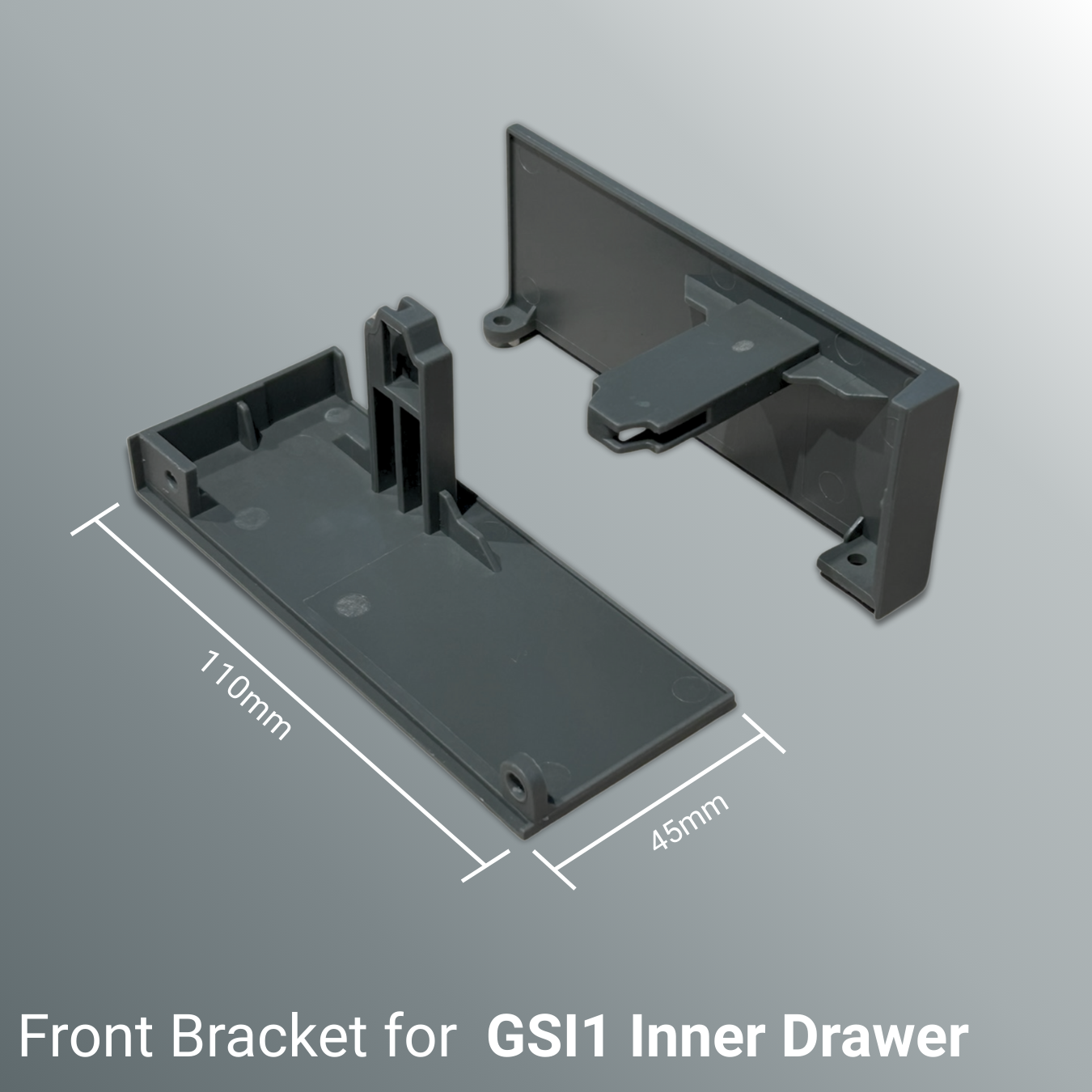 Front Bracket for GSI Inner Drawer