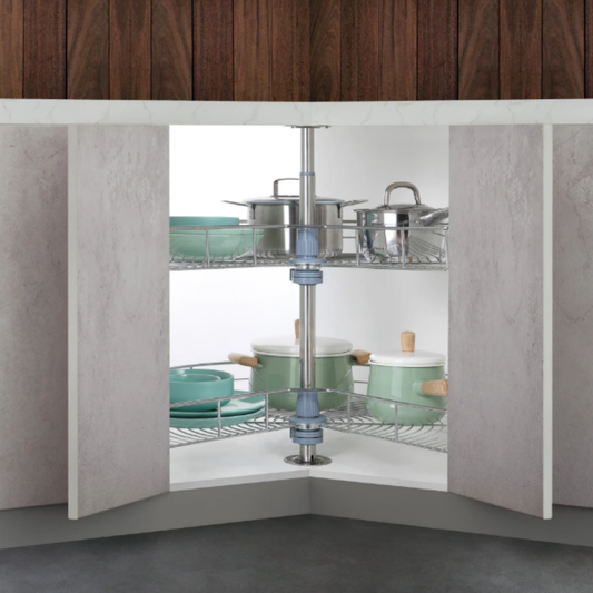 270° Swivel Basket With Pole (Chrome)