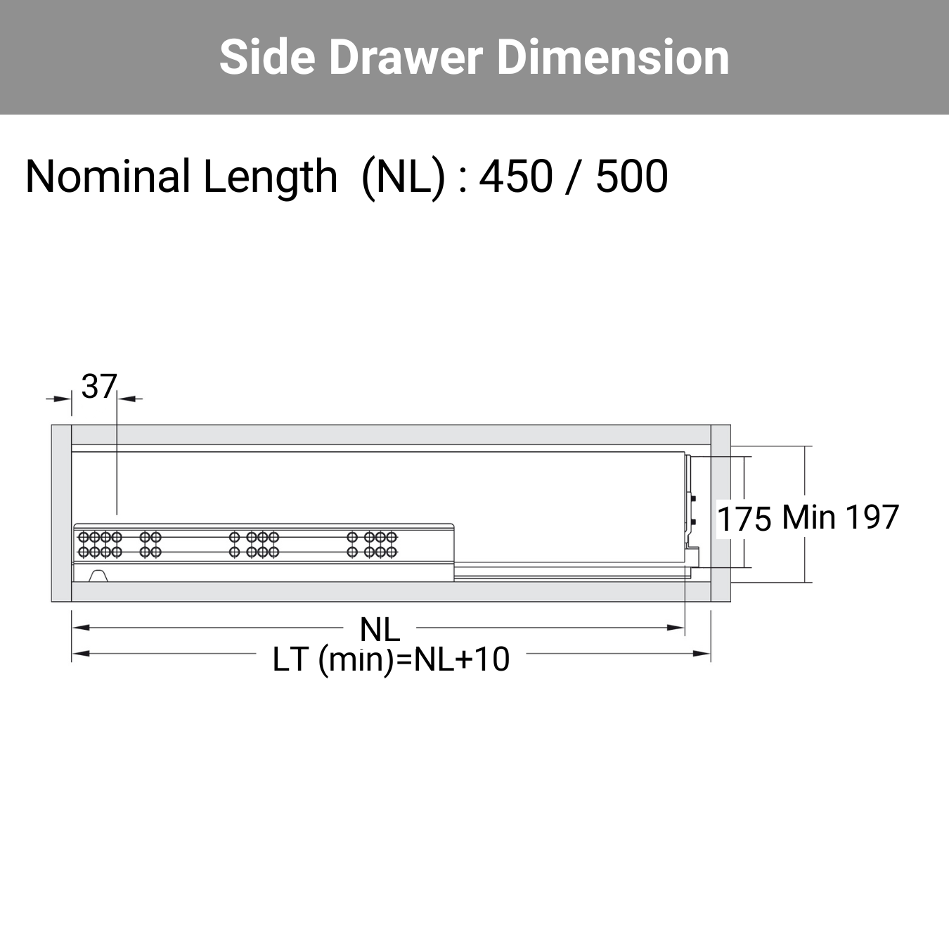GSI3 Inner High Drawer