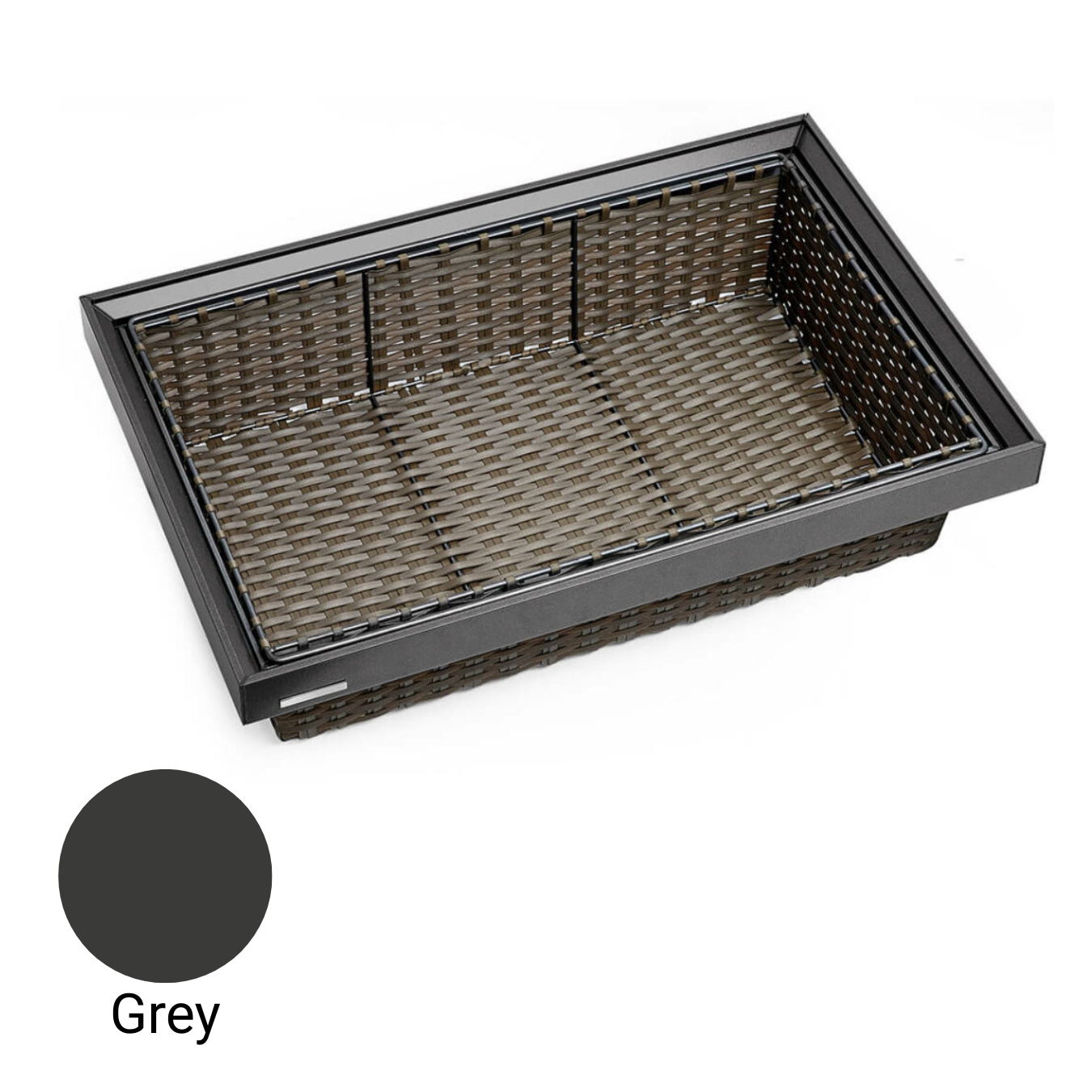 Grayer Rattan-Like Basket