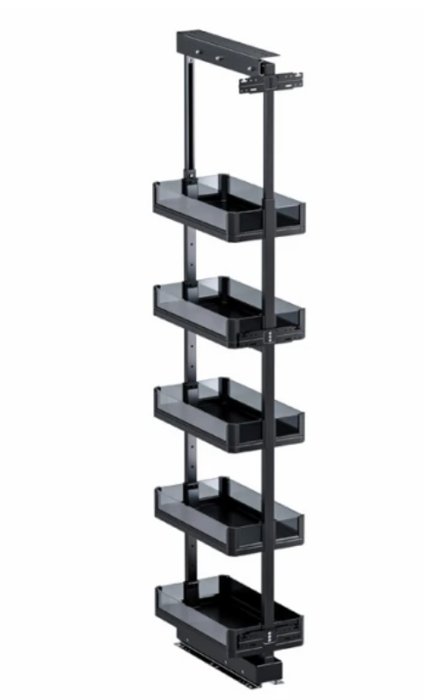 Tall Unit Pull Out Basket with Soft Closing Slide