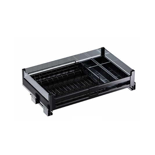 Four Side Dish Basket With Undermount Soft Closing Slide