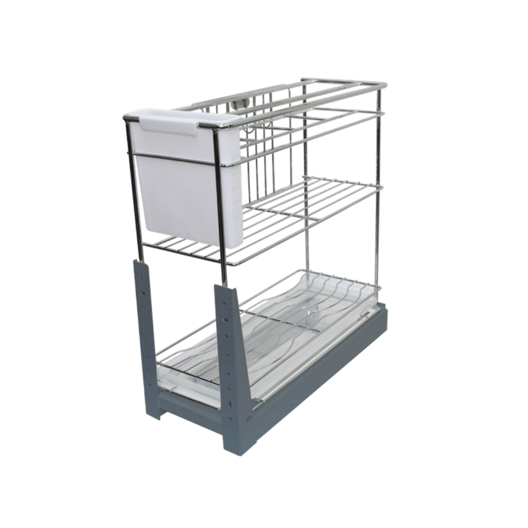 200MM 3 Layer Multifunction Pull Out Basket