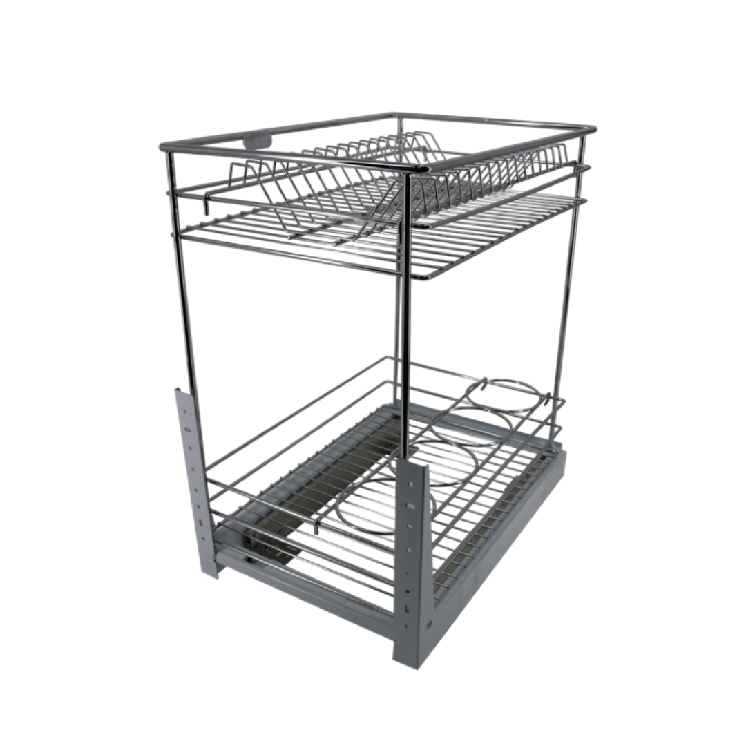300MM 2 Layer Multifunction Pull Out Basket