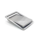 Flat Lid Rectangular Waste Bin Cover SUS 304 (Kitchen Utilities)