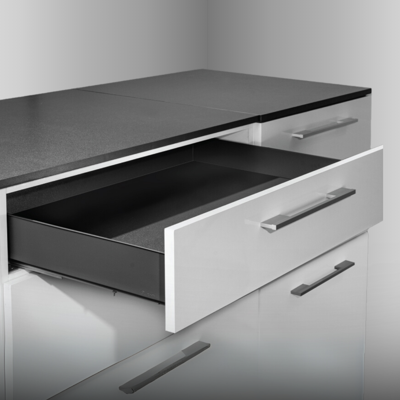 Drawer Super Vip Super Slim Box Drawer – Small | Soft Close, 90mm Height – Gogges Hardware