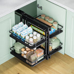 Magic Corner Basket with Soft Closing