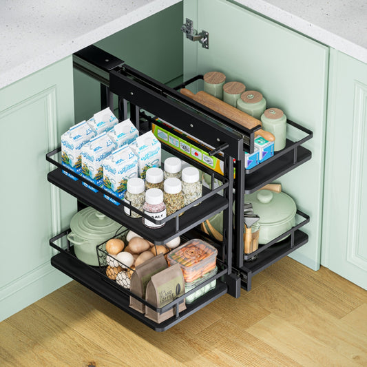 Magic Corner Basket with Soft Closing