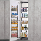 Side Large Tall Pull Out Basket with Soft Closing (SUS 304)