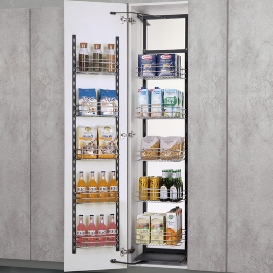 Side Large Tall Pull Out Basket with Soft Closing (SUS 304)