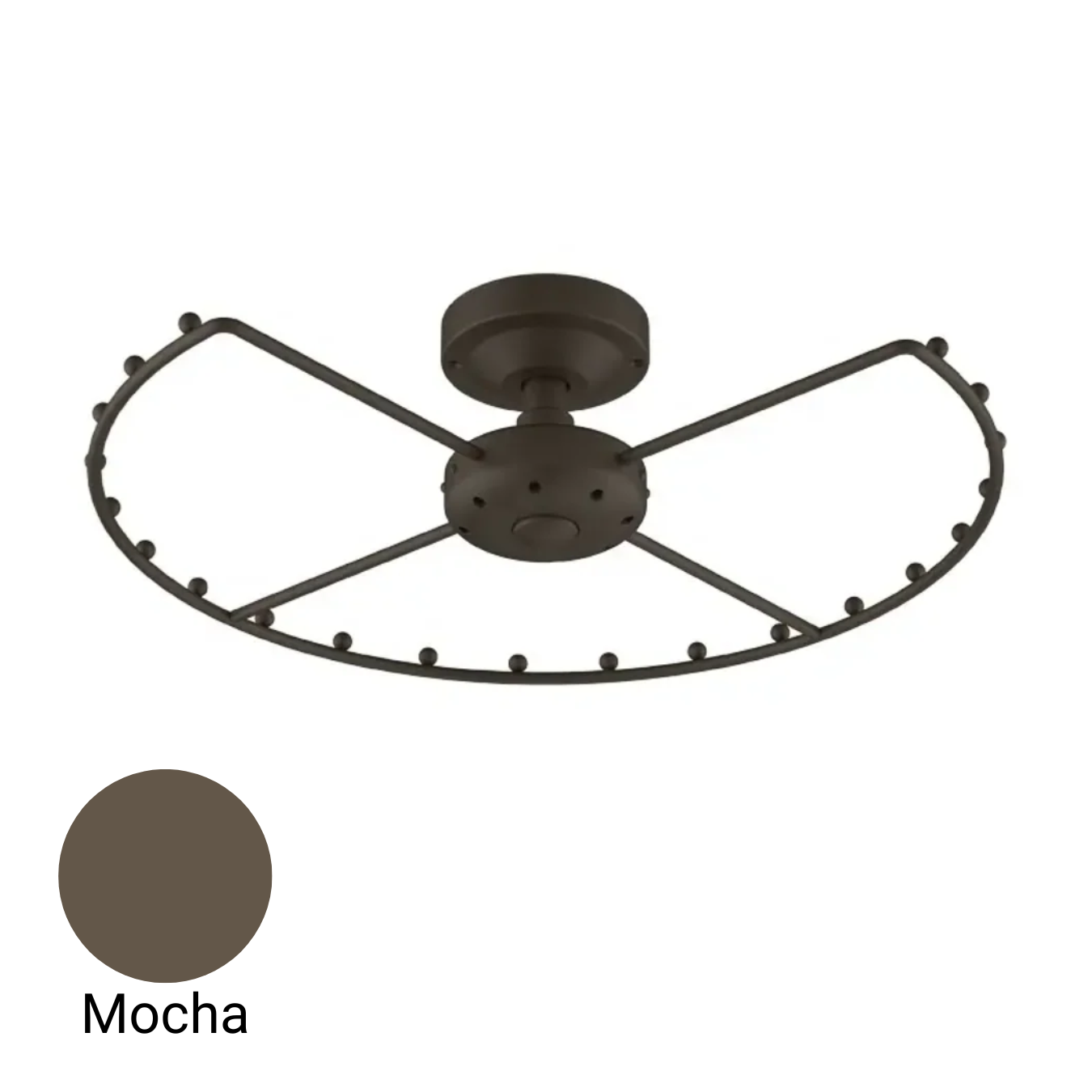 Mocha Top Mounted Rotary Hanger Corner