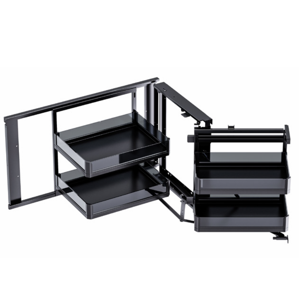 Magic Corner Basket with Soft Closing Slide