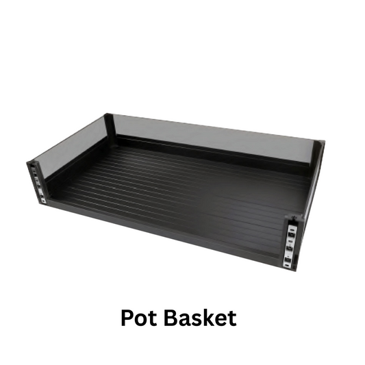 Three Side Basket with Undermount Soft Close Slide