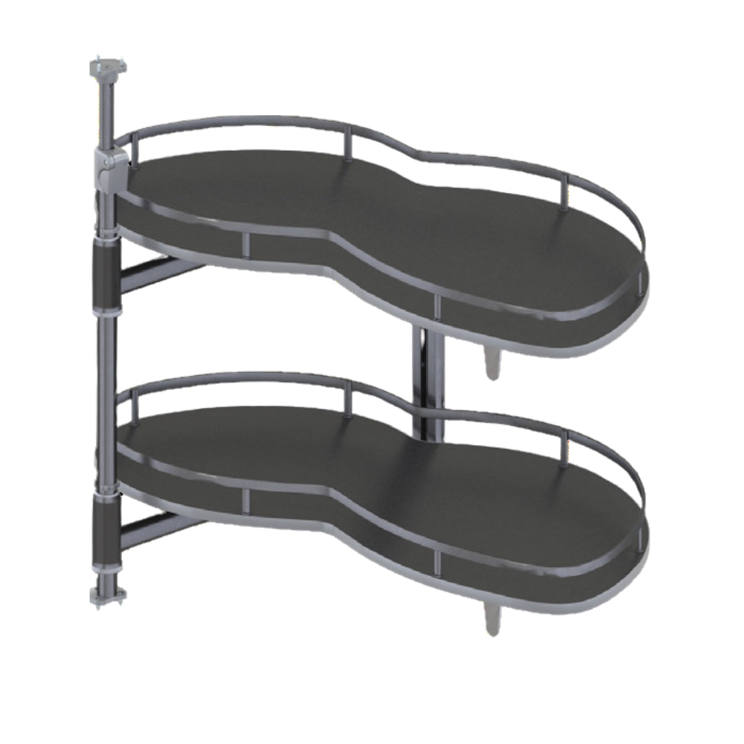 Magic Corner Basket with Soft Closing