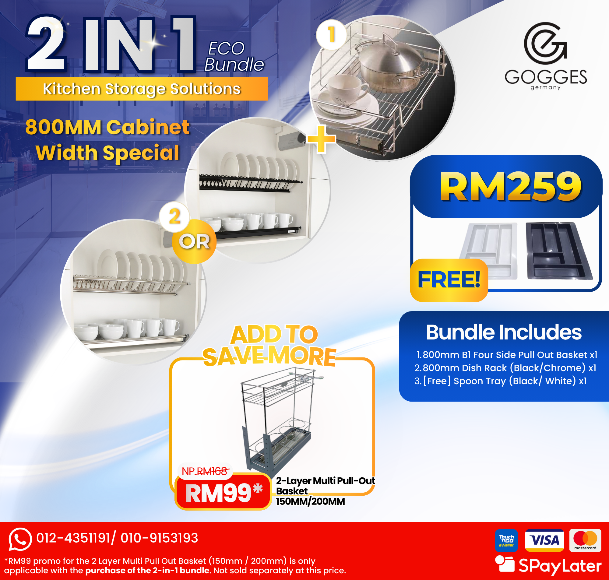 2 in 1 ECO Bundle - Kitchen Storage Special