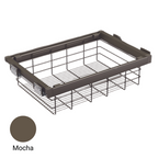 Mocha Pull-Out Wired Basket