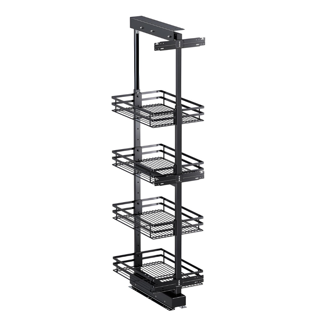 Tall Unit Pull Out Basket with Soft Closing Slide
