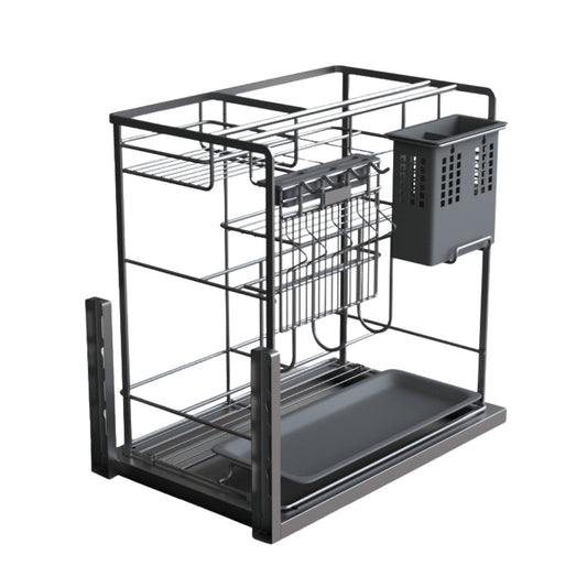 Multifunction Basket with Undermount Soft Closing Slide