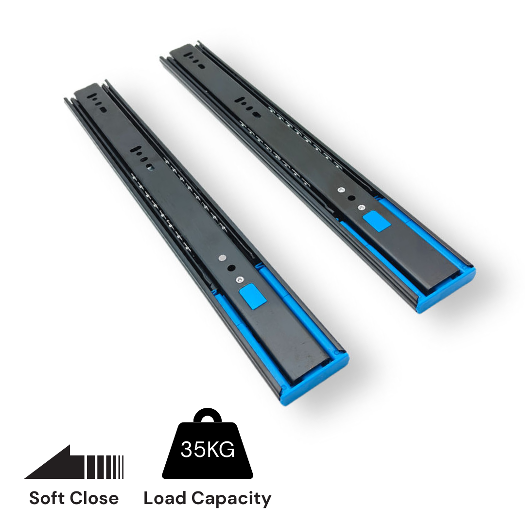 3641 Full Extension with Soft-Closing Drawer Slide - Double Spring (Eco)