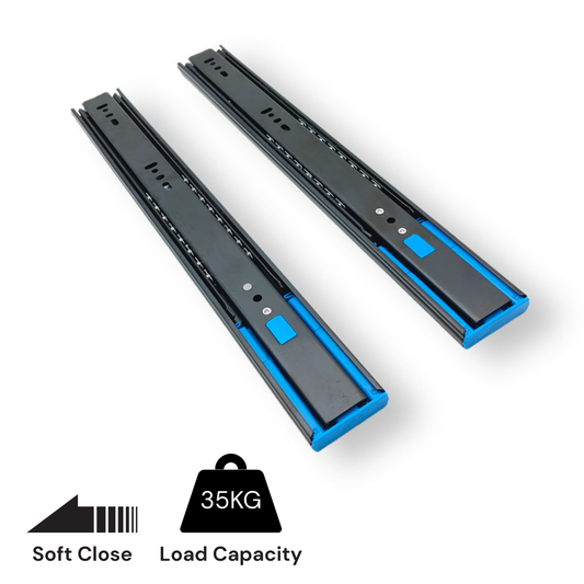 3641 Full Extension with Soft-Closing Drawer Slide - Double Spring (Eco)