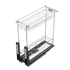 Multifunction 2 Layer Pull Out Basket (SUS 304)