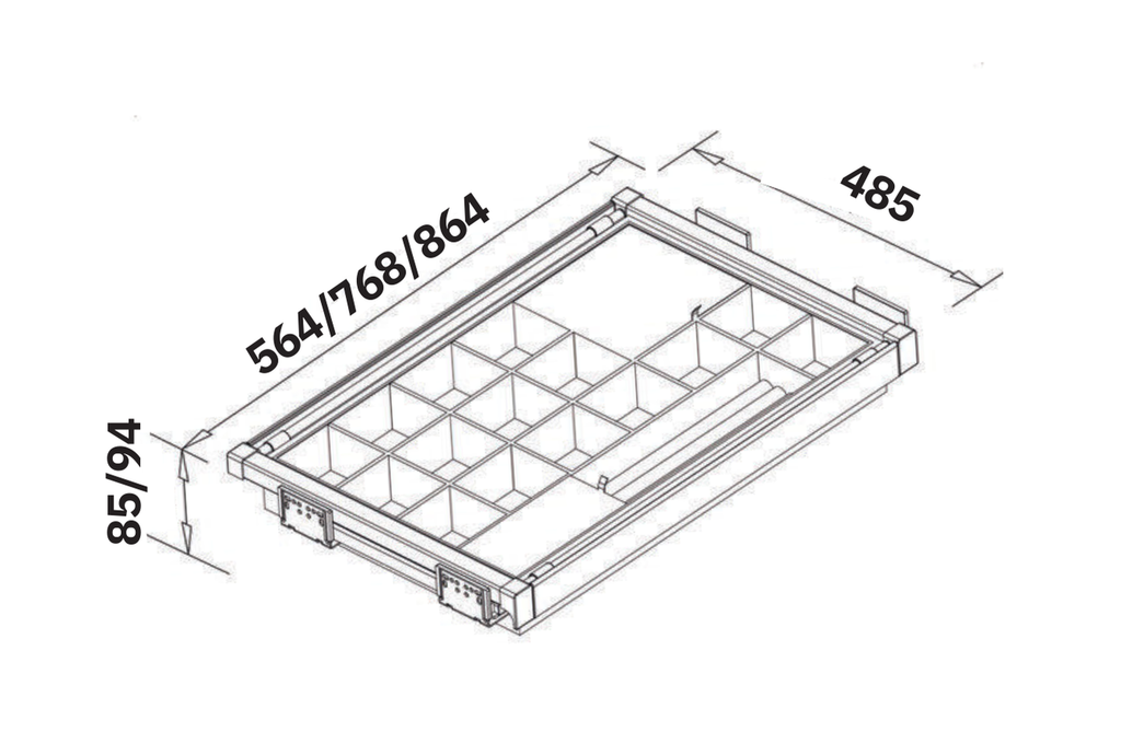 Mocha Jewelry Organizer