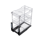 Multifunction 3 Layer Pull Out Basket (Chrome)