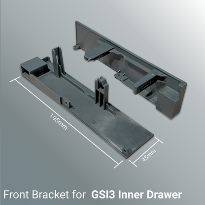 Front Bracket for GSI Inner Drawer
