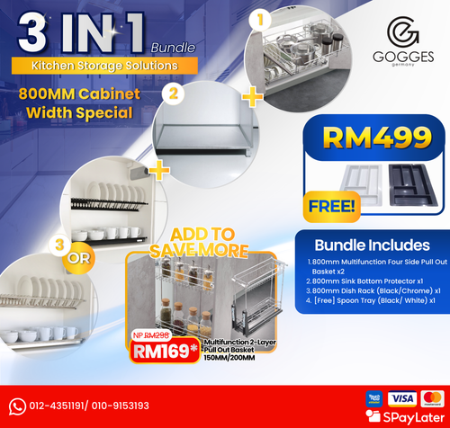 3 IN 1 Bundle - Kitchen Storage Special