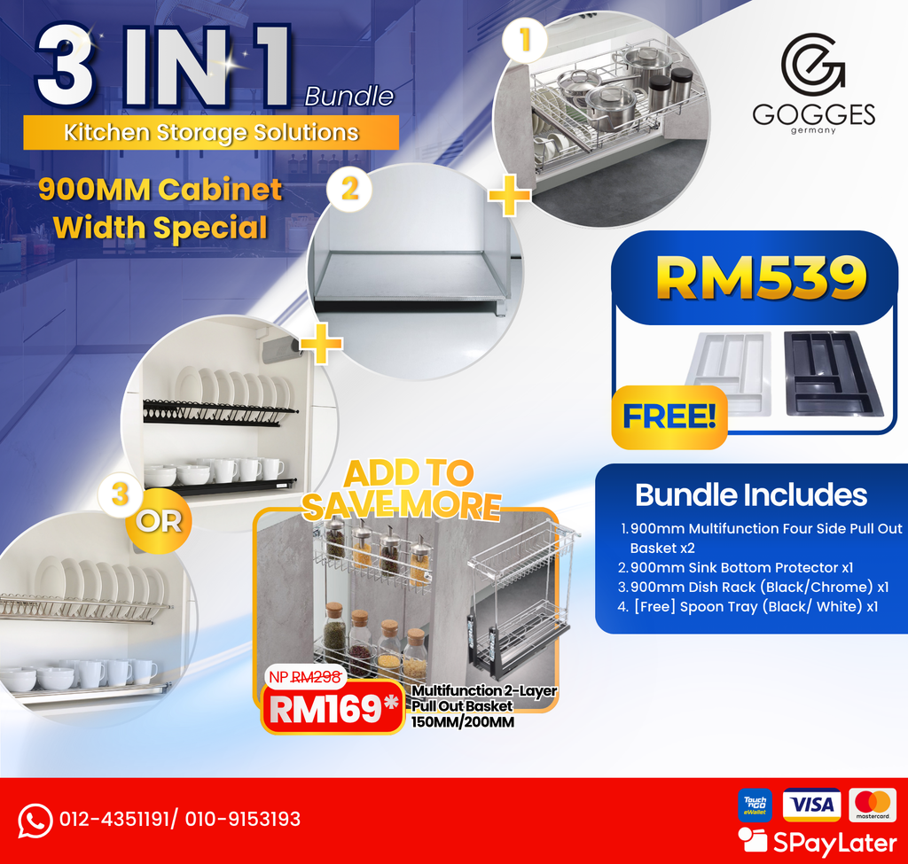 3 IN 1 Bundle - Kitchen Storage Special