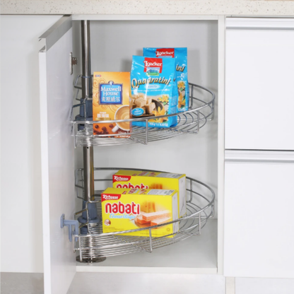 180° Swivel Basket With Pole (Chrome)
