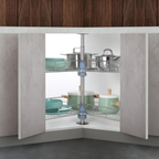 270° Swivel Basket With Pole (Chrome)