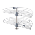 180° Swivel Basket with L-Pole (Chrome)