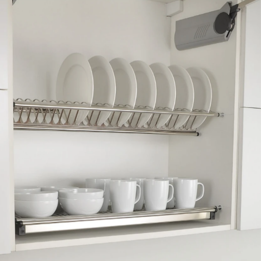 Dish Rack - Brushed Nickel (Luxury Stainless Steel)
