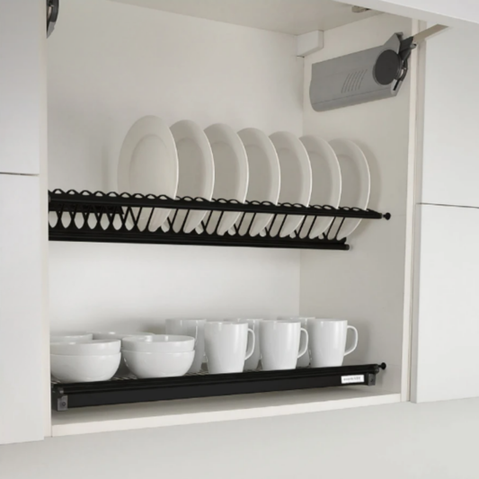Dish Rack - Black (Luxury Stainless Steel)