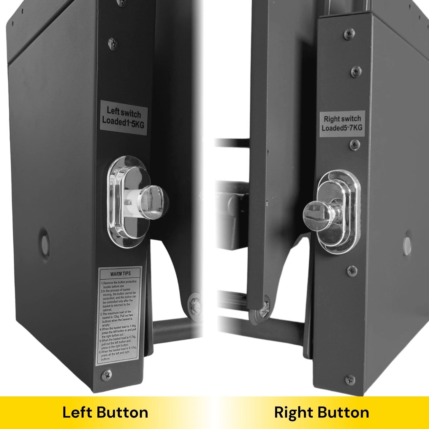 Elevator Dish Rack Basket - Black