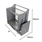 Elevator Dish Rack Basket - SUS304