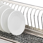 L-Shaped Dish Rack - Single Layer