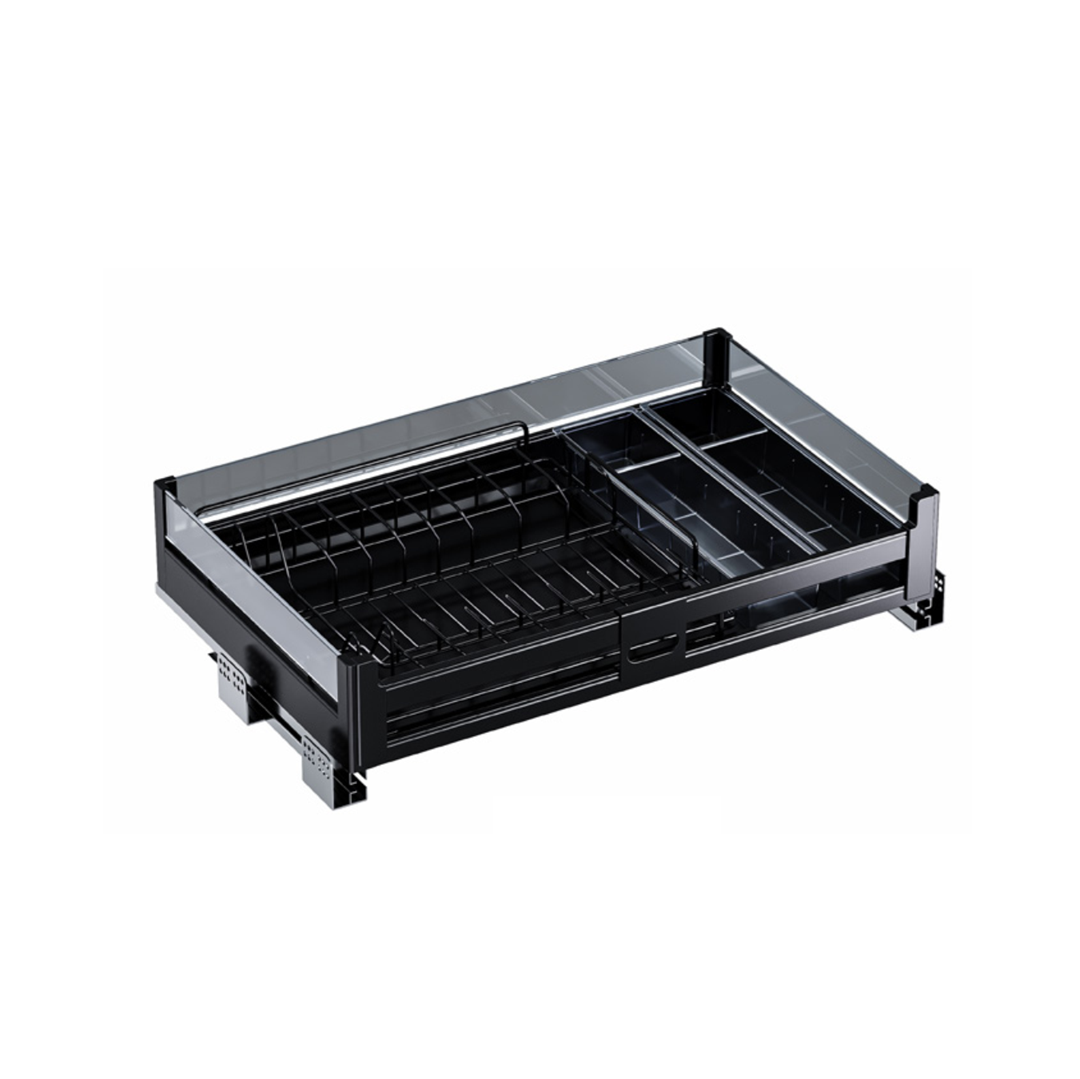 Four Side Dish Basket With Undermount Soft Closing Slide